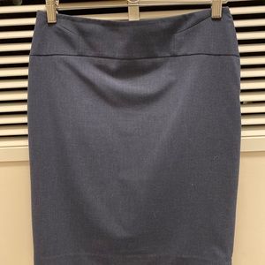 The Limited blue pencil skirt size 2